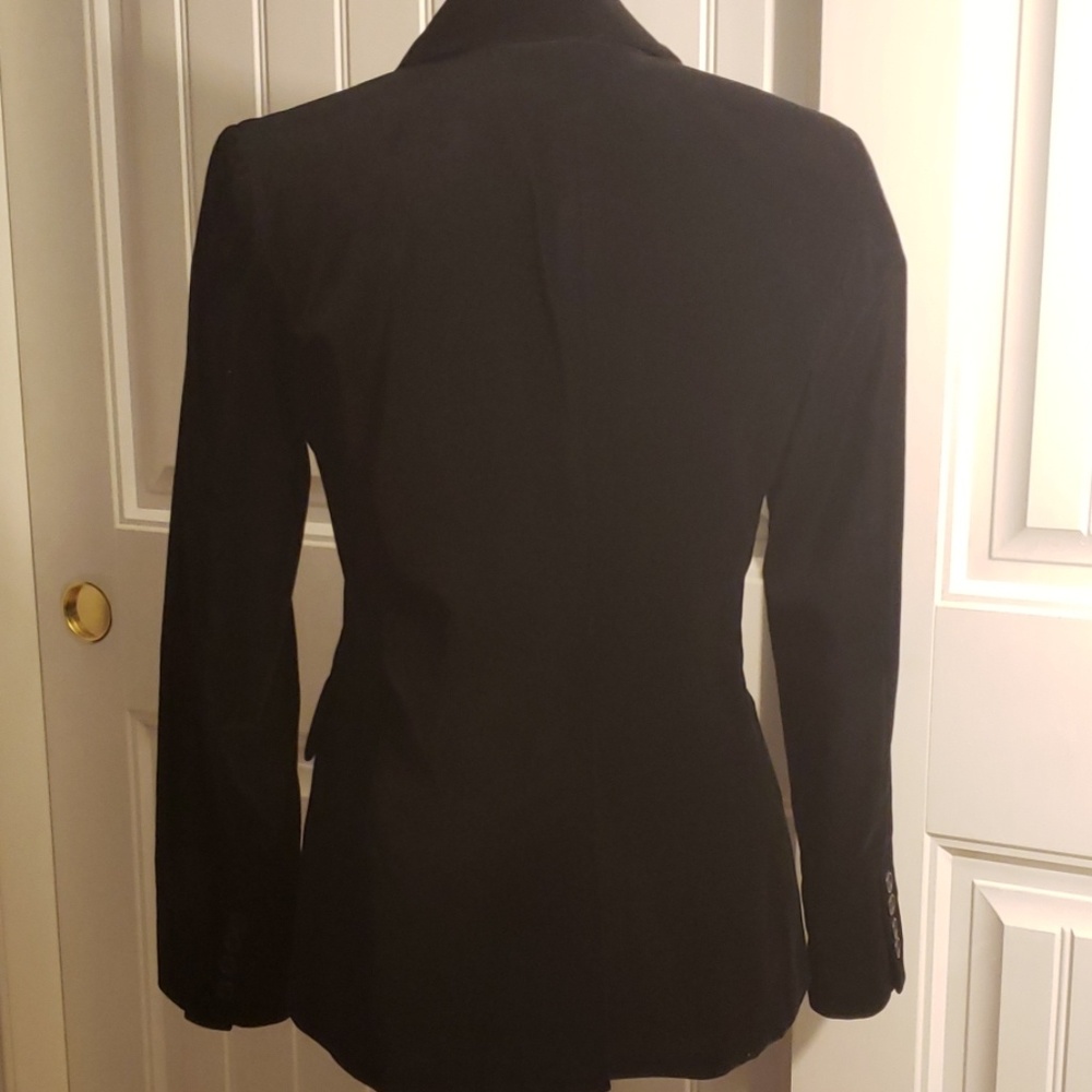 🧥 Black "Velvet" Blazer (0148) - Picture 4 of 5